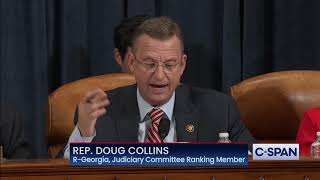 Rep. Doug Collins Opening Statement on Articles of Impeachment