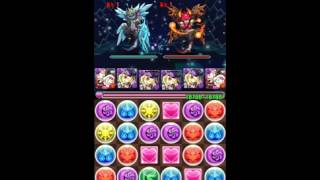 【パズドラ実況】　パズドラ　デビルチャレンジ　ノーコン　グリモワール降臨　魔導姫　超地獄級　曲芸士PT　パンドラ４