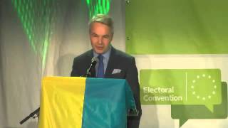 Pekka Haavisto: EGP Electoral Convention