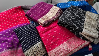 Bangalore Wholesale Beautiful Boutique 50%Discount Designer Saree Collection |Single Courier Avl