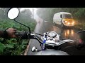 മഞ്ഞത്ത് ഒരു ബുള്ളറ്റ് യാത്ര. monsoon bullet ride conquer the rainy roads on a gopro adventure.