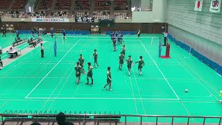 【第68回全九州バレーボール総合選手権大会】【決勝】ペットメディカルセンターEIR(沖縄県)vs中部徳洲会病院(沖縄県) 第二セット