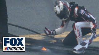 Watch Noah Gragson's epic celebration after Daytona Xfinity win | NASCAR ON FOX