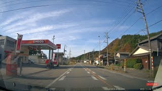 新潟県村上市上大蔵、下大蔵【4Ｋ車載動画】20191113