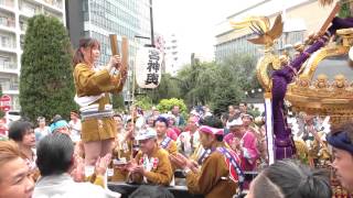 平成27年　蒲田八幡神社　例大祭　宮神輿巡行