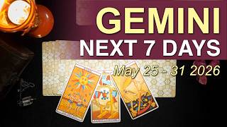 GEMINI Weekly Tarot ‘A WINDOW OF OPPORTUNITY - CHOOSE WISELY!’ May 25th to 31st 2026 ✨