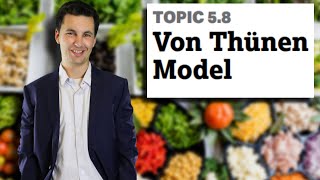 Von Thünen Model Of Agricultural Land Use [AP Human Geography Unit 5 Topic 8] (5.8)