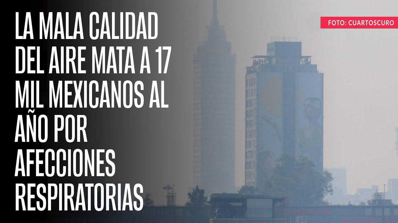 La Mala Calidad Del Aire Mata A 17 Mil Mexicanos Al Año Por Afecciones ...