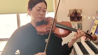 新しいバイオリン教本②【アリア】violin