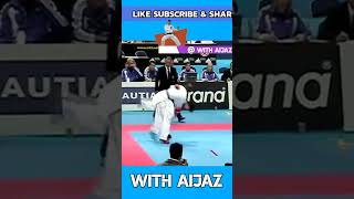 This is karate #kumite_techniques #wkf #viral