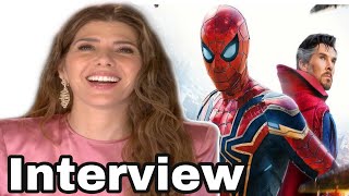 MARISA TOMEI INTERVIEW: on SPIDER-MAN: NO WAY HOME,  AUNT MAY & MORE.
