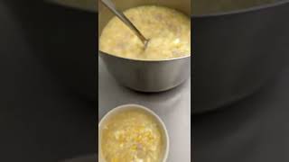 The Best Creamed Corn, Pork, and Egg Soup