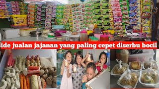 IDE JUALAN JAJANAN TERUNIK LARIS MANIS || JAJANAN MURAH KEKINIAN || USAHA RUMAHAN