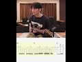 [TAB] 李榮浩 / 不遺憾 Guitar version