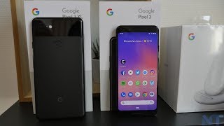 Pixel 3 et Pixel 3 XL : déballage, configuration initiale et prise en main