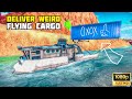 CRAZIEST TRUCK DELIVERY MISSION, FLYING CARGO BUG | OFF THE ROAD HD OPEN WORLD DRIVING GAME