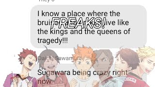 Freaks lyrics prank/Atsumu,Oikawa, Yamaguchi,Lev, Hinata and Tendou/GC