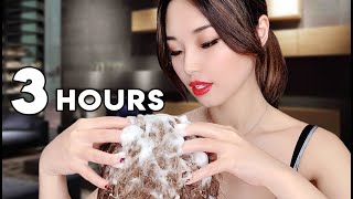 [ASMR] Sleep Recovery ~ 3 Hours of Relaxing Hair Washing