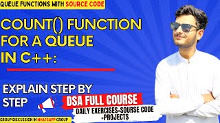 Implementing the Count() Function for a Queue in C++