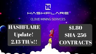 HASHFLARE UPDATE - CHEAPER SHA CONTRACTS!!!