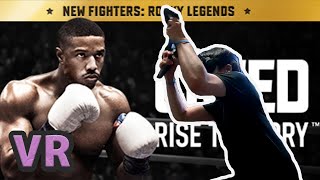 【VR】ボクシングゲームで運動不足の解消【Creed: Rise to Glory】