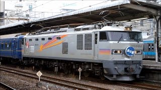 寝台特急北斗星 大宮駅 到着～発車 EF510-510 24系25形 Limited Express Hokutosei