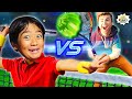 Ryan's World VS Mark Rober Impossible Challenges!
