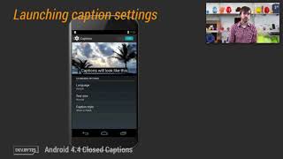 DevBytes Android 4 4 Closed Captioning