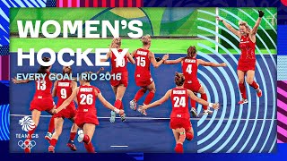 ALL THE GOALS 🏑 | Team GB's Women's Hockey Team | Rio 2016