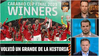 MANCHESTER UNITED sigue DE FIESTA, eliminó al BARCELONA y es CAMPEÓN de CARABAO CUP | Futbol Center