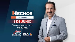 EN VIVO:  Transmisión especial de Hechos Domingo con Jorge Zarza sobre las elecciones en México