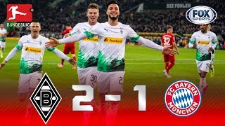 Borussia Mönchengladbach - Bayern Múnich [2-1] | GOLES | Jornada 14 | Bundesliga