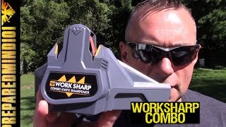 NEW!! Worksharp Combo Knife Sharpener: KISS-Simple - Preparedmind101