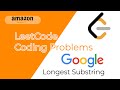 Longest Substring without repeating characters leetcode - JAVA