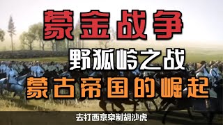 蒙金战争野狐岭之战，10万对45万大胜，成吉思汗蒙古帝国的崛起