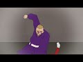 izana vs south fan animation fight