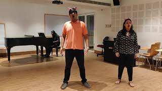 Cat Duet/Duetto buffo di due gatti | Tenor and Soprano | Riddhiman Dutta and Maya Bajaj