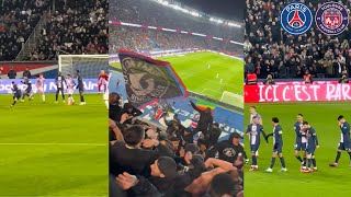 PSG Fans Crazy Reaction To Messi Amazing Goal Against Toulouse And Winning 2-1
