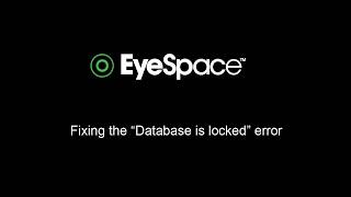 Fixing the 'Database is locked' error