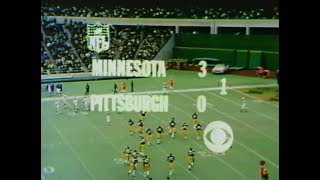 1972-11-26 Minnesota Vikings vs Pittsburgh Steelers