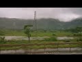 Beautiful Wheather| Mumbai-Pune Expressway| travel in Rain| Natural Waterfalls| Greenery& clouds