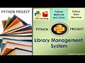 Python Project | Python Library Management System  Project - Full Tutorial#39