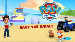 Paw Patrol rescues the Whale | #ps5 #animation #pawpatrol #gameplay #ps4