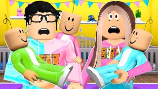 Dylan and I Had Triplets In Roblox Bloxburg!