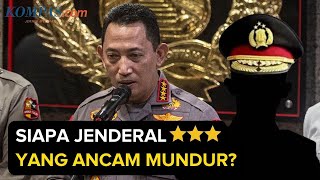 Jawaban Kapolri Soal Jenderal Bintang 3 yang Ancam Mundur dari Jabatannya