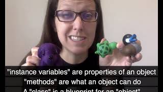 CS Awesome: Introducing Java Vocabulary (Class, Object, Methods, Instance Variables)