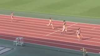 2014関東高校陸上　南関東女子4×100mリレー　予選1組