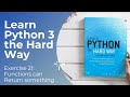 Learn Python 3 The Hard Way - Exercise 21: Functions can return something