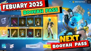 FREE FIRE FEBRUARY BOOYAH PASS 2025 || FEBRUARY 2025 BOOYAH PASS FREE FIRE | FF FEBRUARY BOOYAH PASS