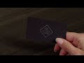 ultra thick suede business cards